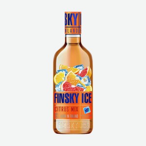 Настойка полусладкая  CITRUS MIX , FINSKY ICE, 25%, 0,5 л
