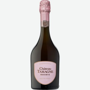 Вино Chateau Tamagne Reserve розовое экстра брют, 0.75л