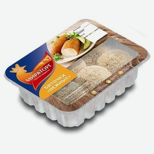 Биточки куриные Мираторг Нежные охлажденные, 380 г 
