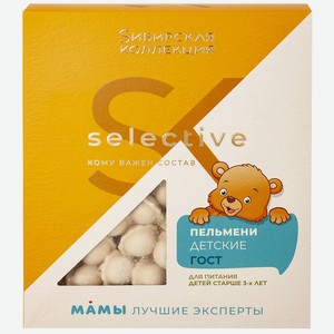 Пельмени Сибирская Коллекция Детские Selective 500г