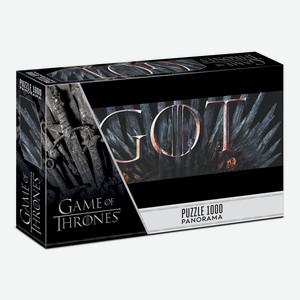  Premium  ПАЗЛЫ-ИГРА 1000 элементов А2ф 960x330мм Панорама-Игра престолов- (Game of Thrones)