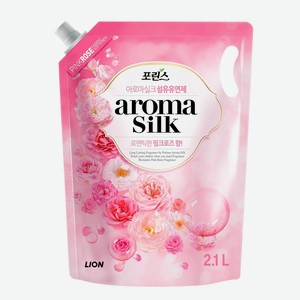 Кондиционер для белья Lion Aroma Silk с ароматом Розы, 2.1л