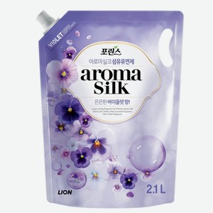 Кондиционер для белья Lion Aroma Silk с ароматом Фиалки, 2.1л
