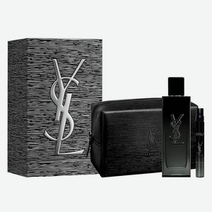 YVES SAINT LAURENT Подарочный набор MYSLF с косметичкой, 100 мл + 10 мл + 1 шт.
