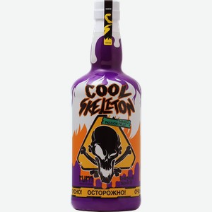 Напиток спиртной COOL SKELETON Ромовый Манго-Маракуйя 37,5%, 0.7л