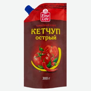 Fine Life Кетчуп острый, 300г