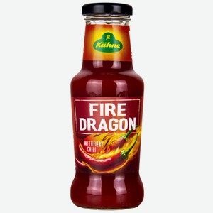 Соус Kuhne Fire Dragon томатный острый чили, 250мл