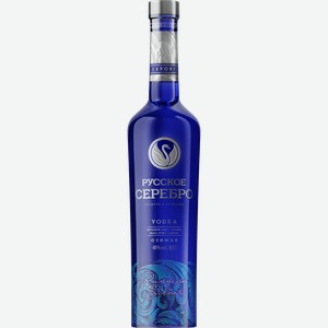 Водка РУССКОЕ СЕРЕБРО Озимая 40%, 0.5л