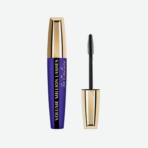 L OREAL PROFESSIONNEL Тушь для ресниц VOLUME MILLION LASHES SO COUTURE NOIR объем и разделение, Тон экстрачерный