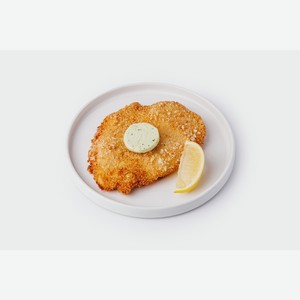 Шницель куриный с пряным маслом и лимоном 220 г