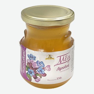 Мед Медовая Компания натуральный луговой 350г ст/б