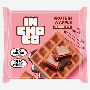 Вафли венские протеиновые Inchoco Шоколад, 35 г