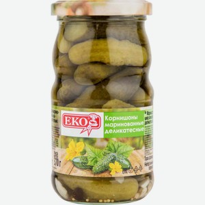 Корнишоны маринованные деликатесные Eko 370 г