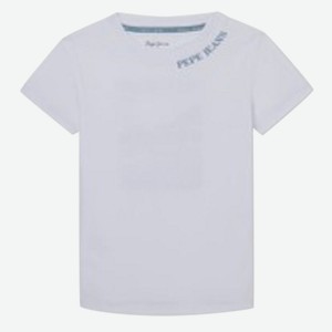 Футболка с коротким рукавом д/мальчиков PEPE JEANS PB503859, белый, р.6