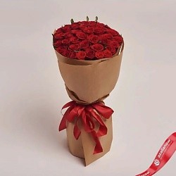 Букет из 51 красной розы