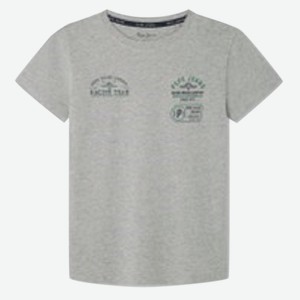 Футболка с коротким рукавом д/мальчиков PEPE JEANS PB503860, серый, р.6