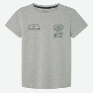 Футболка с коротким рукавом д/мальчиков PEPE JEANS PB503860, серый, р.14