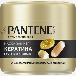 Маска для тонких, ослабленных волос PANTENE Густые и крепкие, 300мл