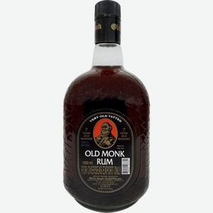 Ром OLD MONK выдержанный 7 лет 42,8%, 1л