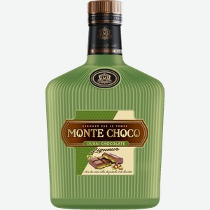 Ликер MONTE CHOCO Dubai Chocolate flavour эмульс. алк.18,5%