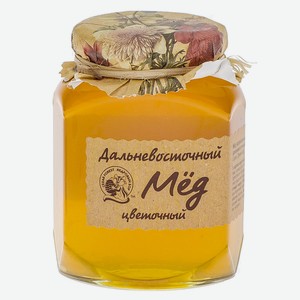 Мед цветочный Кедровый Бор Дальневосточный 500г