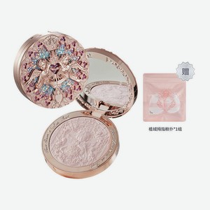 FLOWER KNOWS Компактный хайлайтер Little Angel Embossed Highlighter, M02