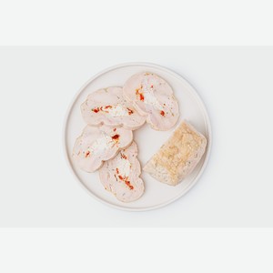 Рулет из куриной грудки со сливочным сыром и вялеными томатами, 1 кг