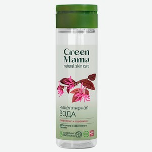 GREEN MAMA Мицеллярная вода для бережного и эффективного очищения Natural Skin Care, 200 мл