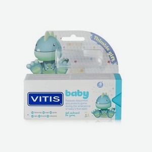 DENTAID Зубная паста-гель Baby 0-2 года нейтральный вкус (с напальчником)