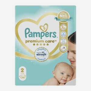 Подгузники Pampers Premium Care Mini 4-8кг 66шт