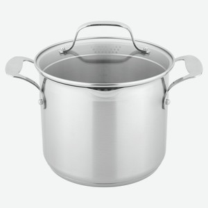Кастрюля Actuel Inox Pro 18/8 с крышкой 5 л, 20 см