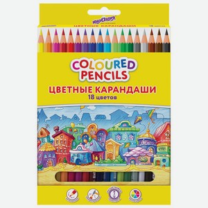 Карандаши цветные 18цв