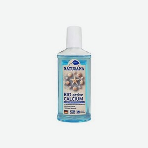 NATUSANA Ополаскиватель для полости рта BIO active CALCIUM