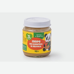 Пюре из кабачка и яблока, 95 г 95 г