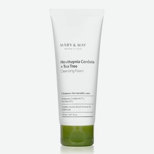 MARY&MAY Пенка для умывания Houttuynia Cordata + Tea Tree Cleansing Foam