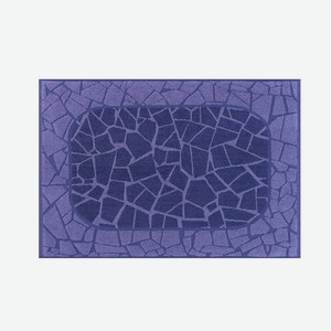 CLEANELLY Коврик махровый для ног Cleanelly Collection 50х70, Фиолетовый
