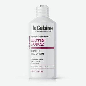 LACABINE Шампунь укрепляющий с биотином для волос склонных к выпадению BIOTIN FORCE SHAMPOO, 1 шт.