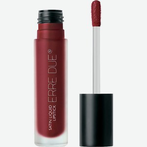 ERRE DUE Помада для губ жидкая с сатиновым финишем Satin Liquid Lipstick, 317 Love Sangria, 4,2 мл