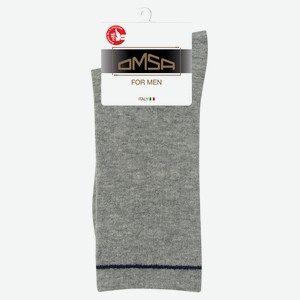 Носки мужские Omsa Active 115 Grigio Melange, размер 36-38