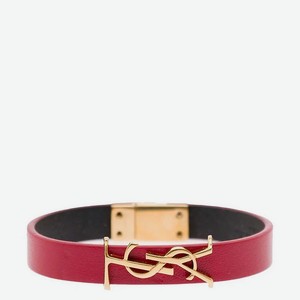 YVES SAINT LAURENT Кожаный браслет Opyum 708815BL40J6805, Цвет: красный, размер: S