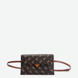 GUESS Поясная сумка PU Envelope Belt Bag, Черный
