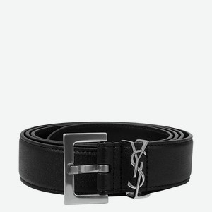 YVES SAINT LAURENT Ремень Cassandre, Цвет: черный, размер: 90