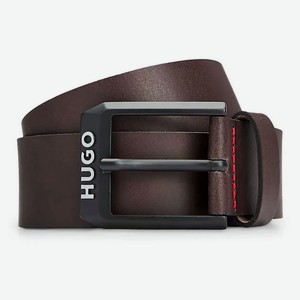 HUGO Кожаный ремень Gelio-B Sz40, Цвет: коричневый, размер: 105 - W40