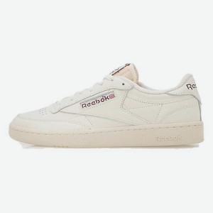 REEBOK Кроссовки Club C 85 Vintage  Chalk Maroon , цвет: Бежевый, размер: 43