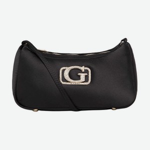 GUESS Сумка на плечо Prue Mini Top Zip Shoulder Bag, Черный