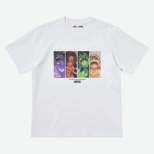 UNIQLO Футболка LIANMINGKUAN One Piece Collaboration Edition SS25, цвет: Белый, размер: M