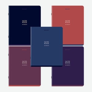 BRAUBERG Тетради NoteBookMono, Мультиколор