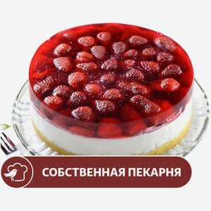Торт АШАН клубничный, вес цена за 1 кг