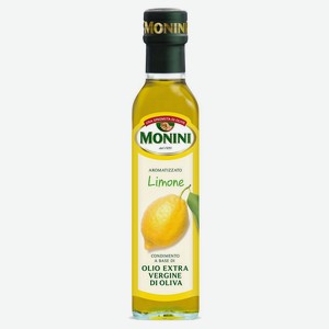 Масло оливковое Monini Extra Virgin с лимоном нерафинированное, 250 мл