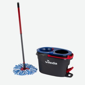 Набор для мытья полов Vileda H2PrO с ведром и роторной шваброй